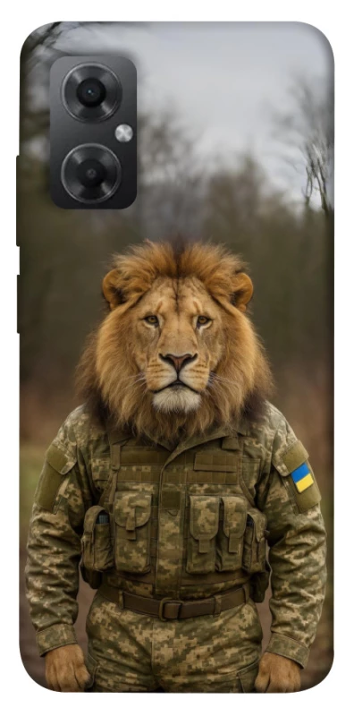Чохол на Xiaomi Redmi Note 11R Лев захисник фото 1 з 1