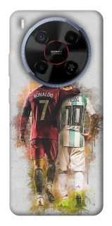 Чохол на ZTE Blade V70 Max Ronaldo та Messi фото 1 з 1