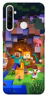 Чохол на Realme 6i Minecraft game фото 1 з 1