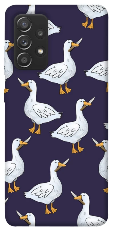 Чохол на Samsung Galaxy A72 4G / A72 5G Гуси з претензією фото 1 з 1