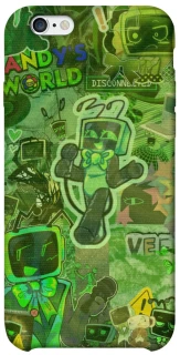 Чохол на Apple iPhone 6/6s (4.7") Dandysworld tv green theme фото 1 з 1