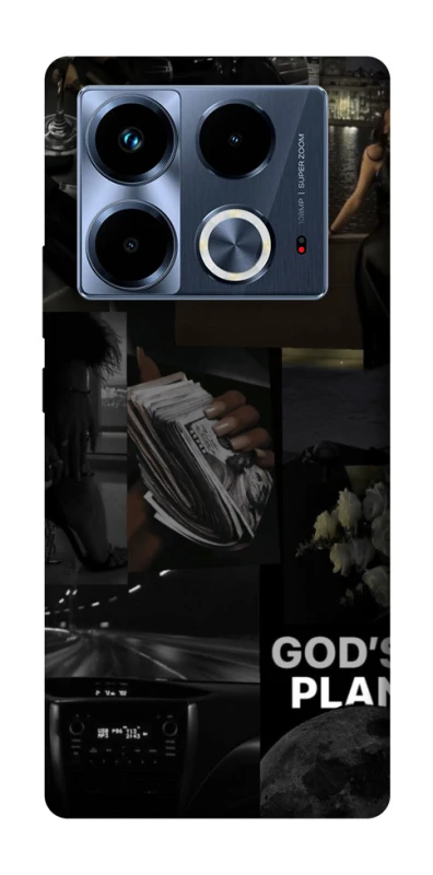 Чохол на Infinix Note 40 4G God's plan фото 1 з 1
