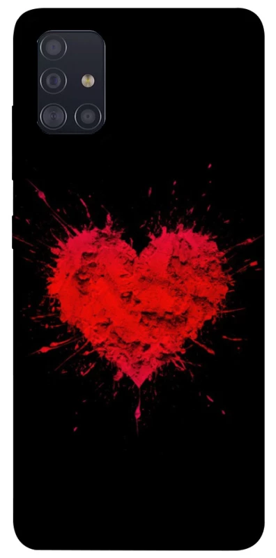 Чохол на Samsung Galaxy A51 Splash heart фото 1 з 1