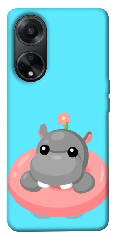 Чохол на Oppo A58 4G Adopt Me Hippo Floatie фото 1 з 1