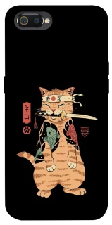 Чохол на Realme C2 Кіт-самурай фото 1 з 1
