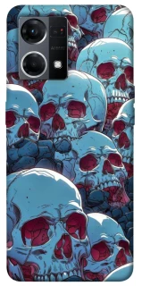 Чохол на Oppo Reno 7 4G Skulls v2 фото 1 з 1