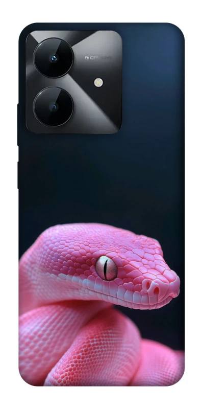 Чехол на Realme Note 60x Розовая Змея фото 1 из 1