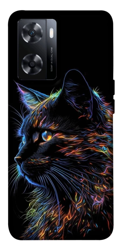 Чехол на OnePlus Nord N20 SE Черный кот фото 1 из 1