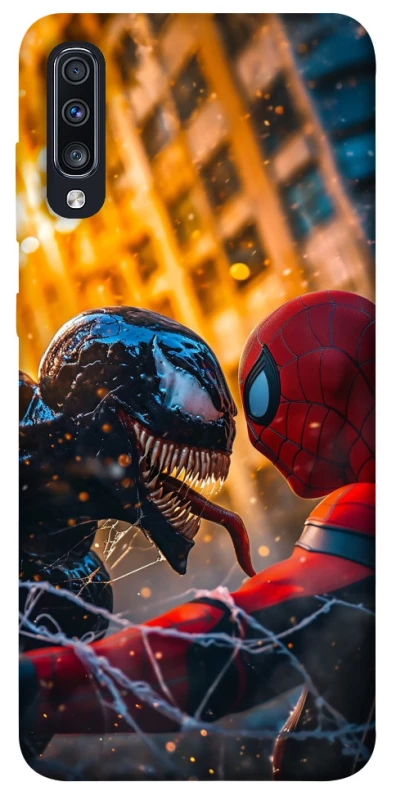 Чохол на Samsung Galaxy A70 (A705F) Venom vs Spiderman фото 1 з 1