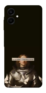 Чехол на Samsung Galaxy A06 Not afraid фото 1 из 1