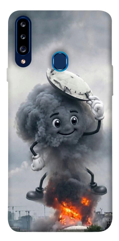 Чохол на Samsung Galaxy A20s Moscow never sleeps ver.3 фото 1 з 1