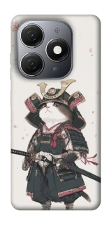 Чохол на TECNO Spark 20 Samurai Cat Warrior фото 1 з 1