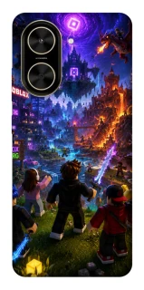 Чехол на Xiaomi Poco C71 Roblox aesthetics ver.12 фото 1 из 1