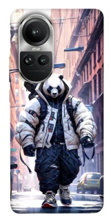 Чехол на Oppo Reno 10 Панда курьер фото 1 из 1