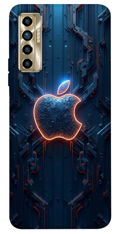 Чехол на TECNO Camon 17P Apple logo ver.1 фото 1 из 1
