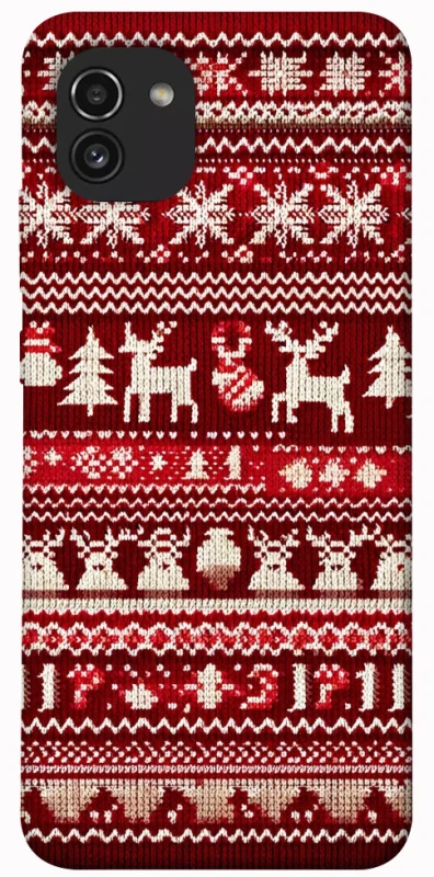Чохол на Samsung Galaxy A03 Christmas jumper ver.2 фото 1 з 1