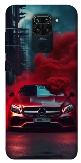 Чехол на Xiaomi Redmi Note 9 / Redmi 10X Mercedes in smoke фото 1 из 1