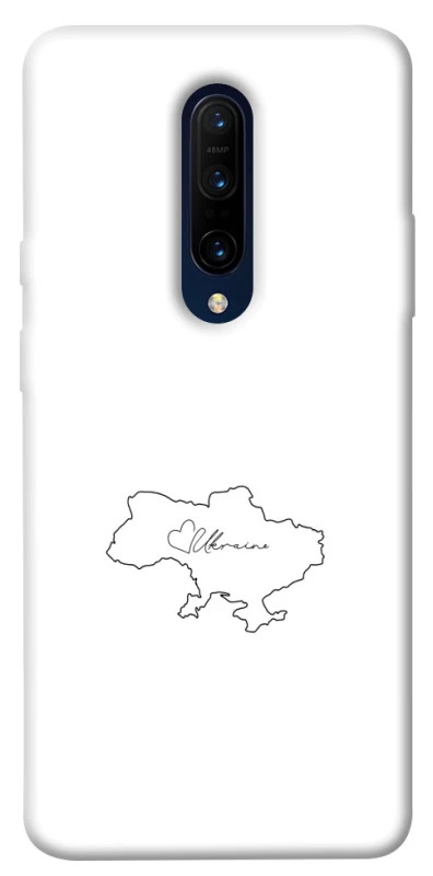 Чохол на OnePlus 7 Pro Ukraine map фото 1 з 1