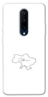 Чохол на OnePlus 7 Pro Ukraine map фото 1 з 1