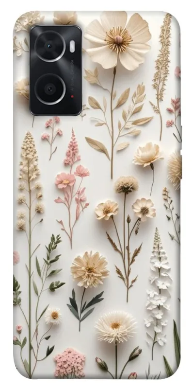 Чохол на Oppo A76 4G Floral design ver.1 фото 1 з 1