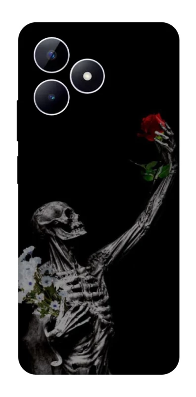 Чехол на Realme Note 50 5G Skeleton vs Rose фото 1 из 1