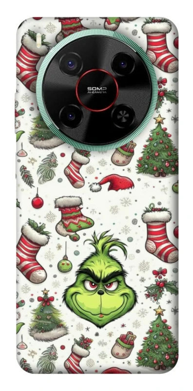 Чохол на ZTE Nubia V70 Max Grinch mood ver.3 фото 1 з 1