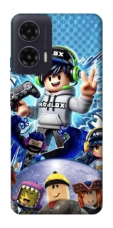 Чехол на Motorola Moto G35 Roblox collage ver.3 фото 1 из 1