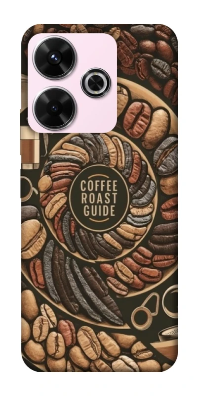 Чохол на Xiaomi Redmi 13 4G Coffee roast guide фото 1 з 1