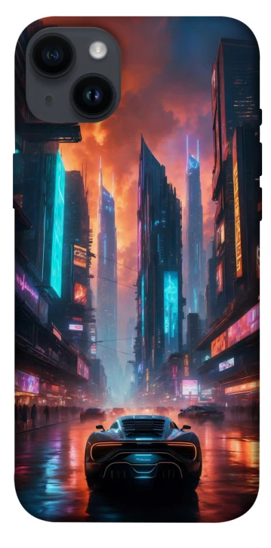 Чехол на Apple iPhone 14 Plus (6.7") Cyber city фото 1 из 1