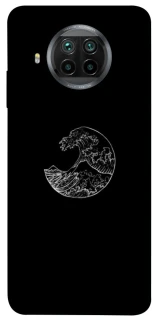 Чохол на Xiaomi Mi 10T Lite / Redmi Note 9 Pro 5G Black tsunami фото 1 з 1