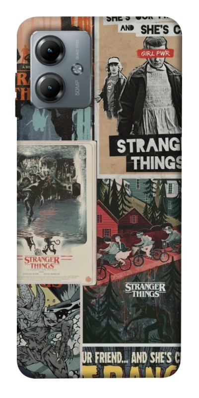 Чохол на Motorola Moto G14 Stranger Things ver.15 фото 1 з 1