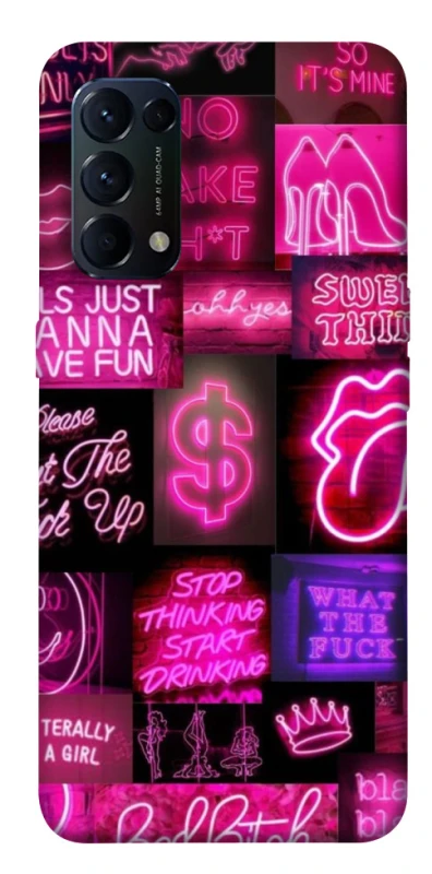 Чехол на Oppo Reno 5 4G Hot collage ver.9 фото 1 из 1