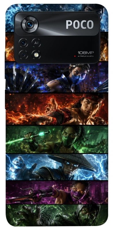 Чохол на Xiaomi Poco X4 Pro 5G Mortal Kombat ver.2 фото 1 з 1