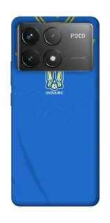 Чехол на Xiaomi Poco F6 Pro UA-Football ver.4 фото 1 из 1