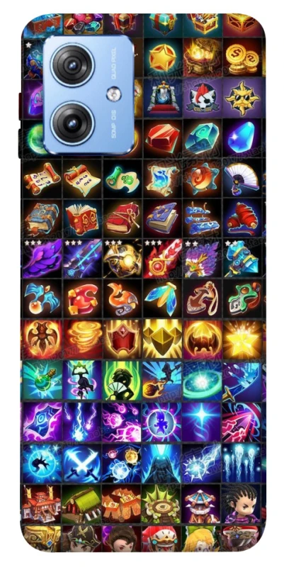 Чохол на Motorola Moto G84 Abilities menu ver.2 фото 1 з 1