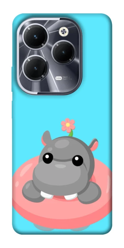 Чехол на Infinix Hot 40 Pro Adopt Me Hippo Floatie фото 1 из 1