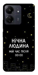 Чехол на Xiaomi Redmi 13C Нічна людина фото 1 из 1