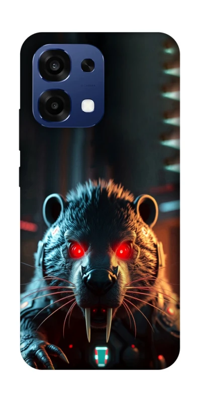 Чохол на Oppo A6 Pro 4G/5G Cyber ​​beaver фото 2 з 2