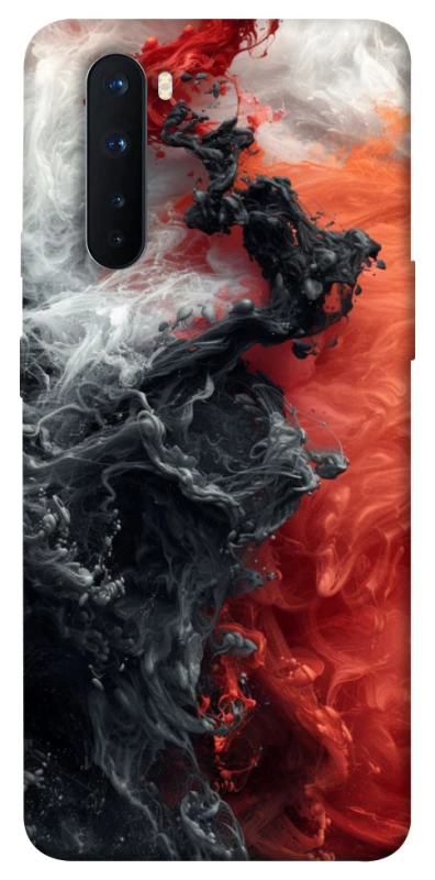Чехол на OnePlus Nord Black and Red фото 1 из 1
