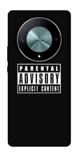 Чохол на Huawei Magic6 Lite Parental Advisory Label фото 1 Чохол на Huawei Magic6 Lite Parental Advisory Label фото 1 з 1