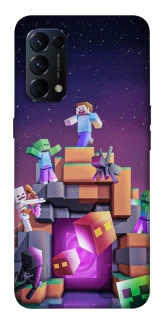 Чохол на Oppo Reno 5 4G Minecraft aesthetics фото 1 з 1