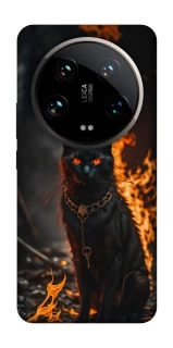 Чохол на Xiaomi 14 Ultra Вогняний кіт фото 1 з 1