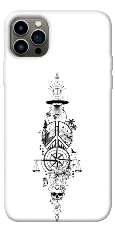 Чехол на Apple iPhone 12 Pro (6.1") Tattoo ver.7 фото 1 из 1