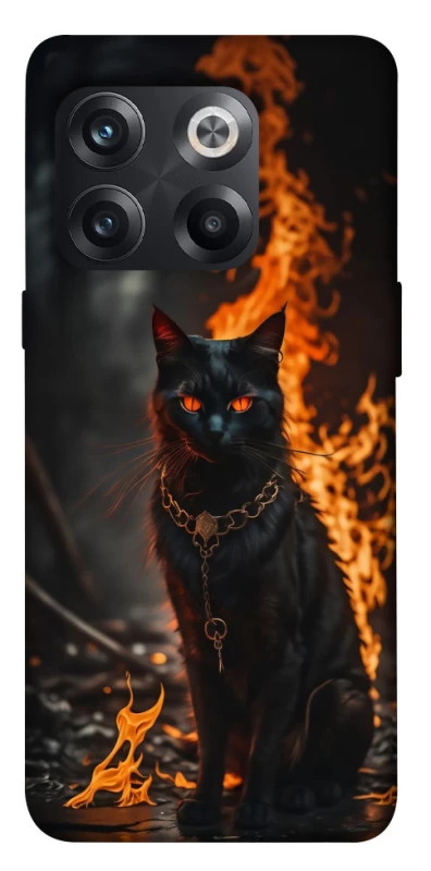 Чохол на OnePlus 10T Вогняний кіт фото 1 з 1