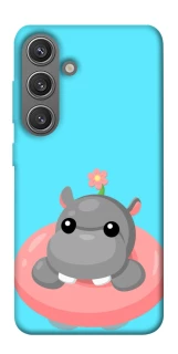 Чехол на Samsung Galaxy S24 Adopt Me Hippo Floatie фото 1 из 1