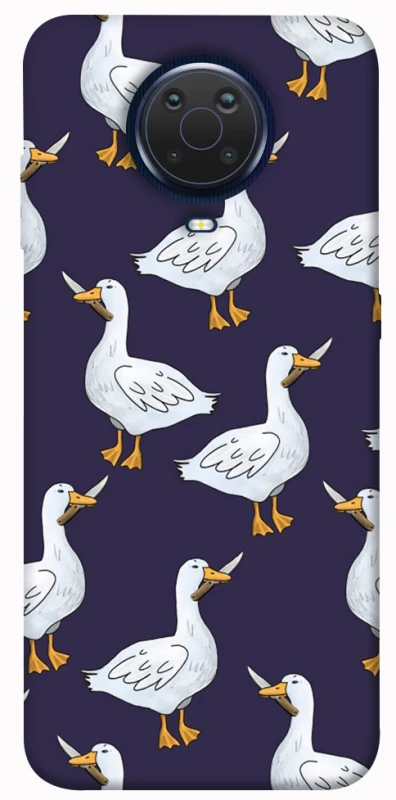 Чохол на Nokia G20 / G10 / 6.3 Гуси з претензією фото 1 з 1