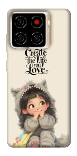 Чохол на ZTE Blade A56 Create the life you love фото 1 з 1