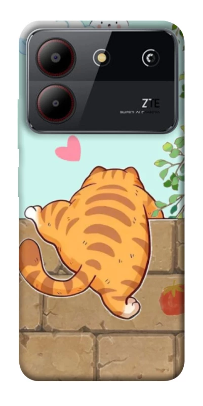 Чехол на ZTE Blade A54 4G Cat the meow фото 1 из 1