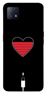 Чехол на Oppo A72 5G / A73 5G Charge your heart фото 1 из 1