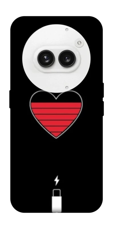 Чехол на Nothing Phone (2a) Charge your heart фото 1 из 1